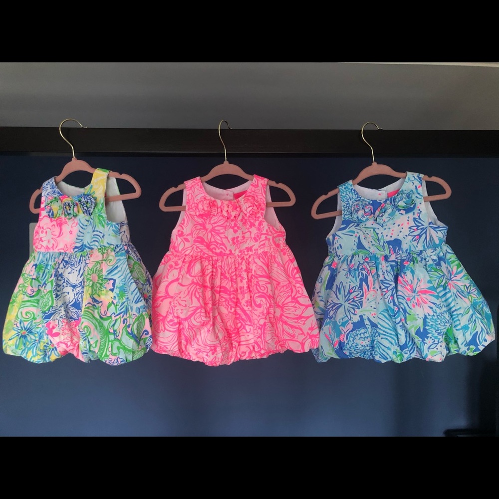Lilly Pulitzer Bubble Pink Tropics Tint Bunny Hop